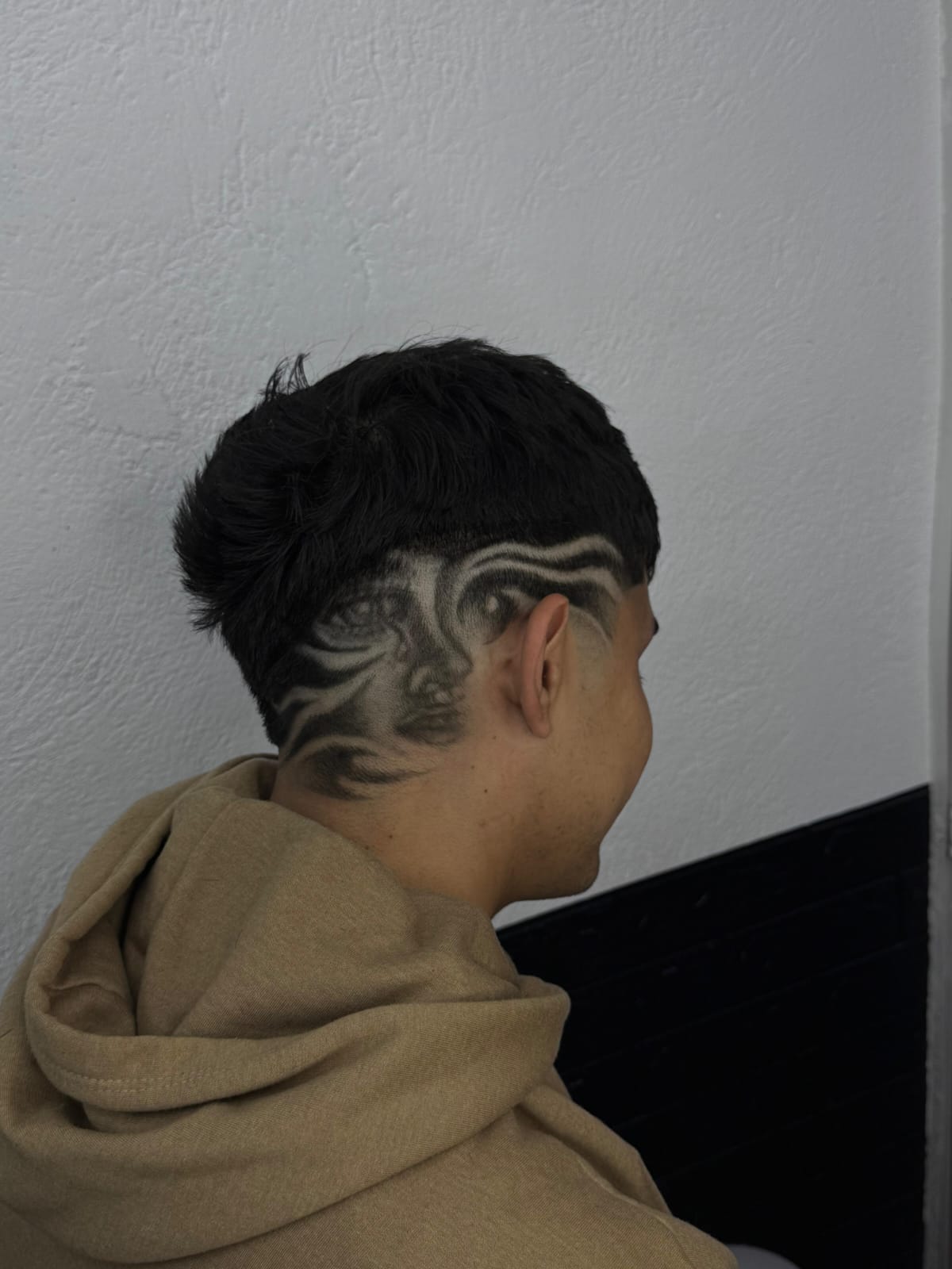 Corte de cabello estilo fade